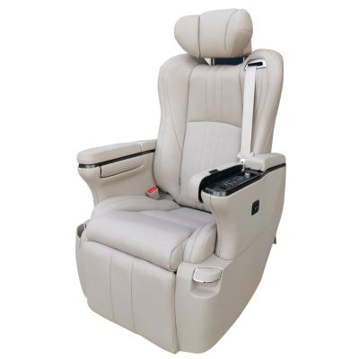 China Luxury Electric Heating Massage Swivel Extended Luxury Leather Van Car Seat For Modify MPV Van Minibus LM 300 alphard vellfire for sale