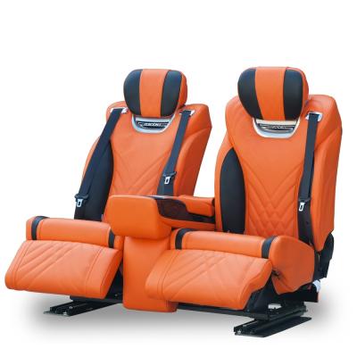 China Luxury Luxury VIP Car Seats With Pneumatic Massage Heating Electric Sliding Extended Rear Seat For Tuning RV MPV VAN Campervan Limo for sale