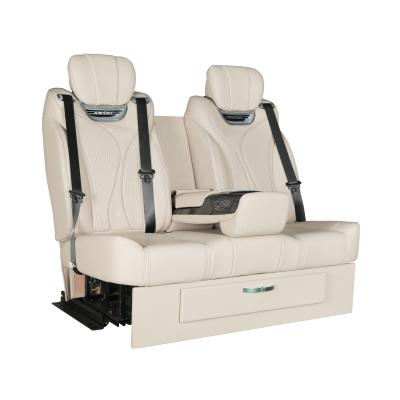 China VIP Luxury Electric Heating Massage Swivel Extended Car Seats For Van Motor Home Vario V Class Modify MPV RV Camper for sale