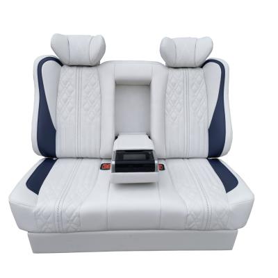 China Custom Luxury Electric VIP Reclinable Leather Seat For Modify RV MPV VAN Limo Campervan for sale