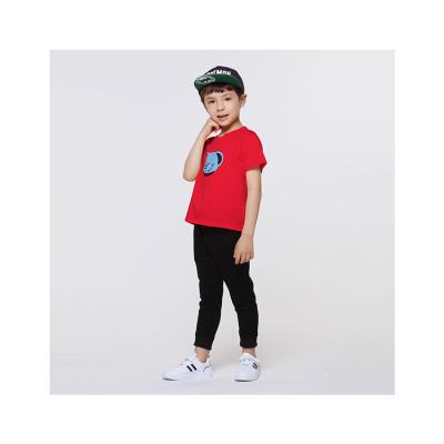 China Manufacturer New Style Kids Clothing Boys Summer Set Custom Wholesale T-shirt Printing for sale