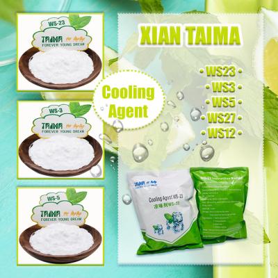 China Concentrated Mint Flavour Cooling Agent WS-3 Powder with Empirical Formula C13H25NO for sale