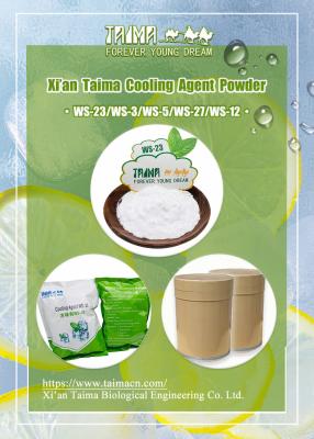 China Food Grade Additive Cooling Flavor WS-23 Powder for E Liquid for sale