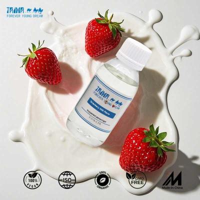 China Strawberry Milk Concentrated Flavor USP Grade and Offered in Liquid or Powder for sale