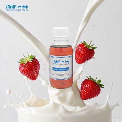 China Concentrated Beverage Flavor Rich Strawberry Lactate Milk Aroma For Products for sale