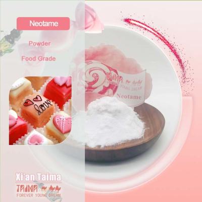 China Powder Sweetener Neotame Food Additive CAS NO 165450-17-9 E-961 Neotame Food Flavor Powder for Candy/juice/cake for sale