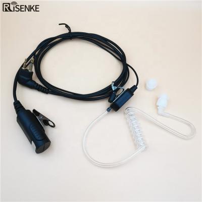 China RISENKE AC4 1 In-ear Air Duct Earphones Acoustic Duct Headset Walkie Talkie Two Way Radio Headset 1 for sale