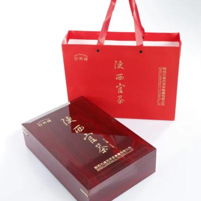 China Fermented Style Flat Tummy Tea Weight Loss Tea Gift Box Set Customized Chinese Tea in Elegant Presentation 500g for sale