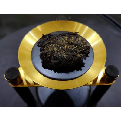 China Té oficial de Shaanxi de alta calidad Te oscuro de hojas sueltas hecha a mano para una elaboración lujosa y saludable en venta