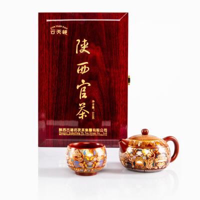 China Natural Dark Tea Chinese Loose Leaf Tea Traditional Craft Processing Type Compressed Tea for sale