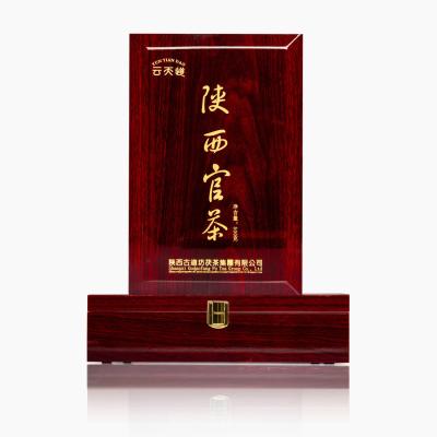 China Weight kg 0.5 500g OEM Natural 100% Pollution-Free Dark Tea Square Brick Shaped Official Tea for sale