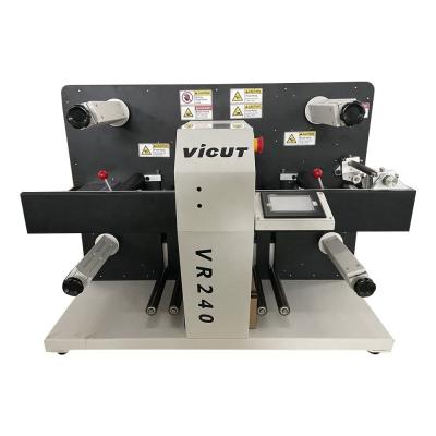 China VR240 High Speed Label Cutting Machine with Cold Lamination and Auto Digital Roll Die Cut for sale