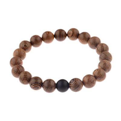 China FASHIONABLE factory wholesale cheap wooden bead bracelet, spiritual bead bracelet, handmade wooden bead bracelet for sale