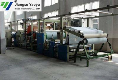 China Glue Point Transfer Shoe Lamination Machine , Foam Fabric Lamination Machine  for sale