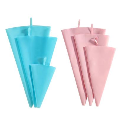 China Amazon Viable Hot Sales Silicone Decorating Pastry Piping Reusable Icing Piping Bag for sale