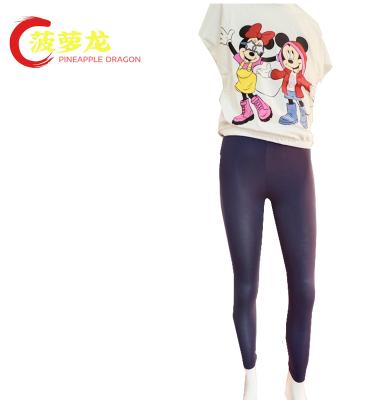 China New Arrival Cotton Glitter Ribbon Children Girls Casual Anti-Pilling Simple Soft Pants Children Gaiters Trousers for sale