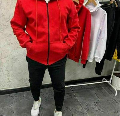 China QUICK DRY European Plus Size Hood Zipper Jacket Custom Colors And Free Size Outdoor Zipper Jogging Clothes for sale