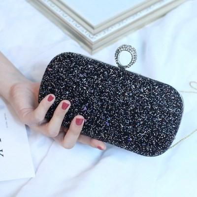 China Luxury Party Evening Purse Clutch Bag 2020 Ladies Silver In Party Evening Dinner Bag Running Stock for sale