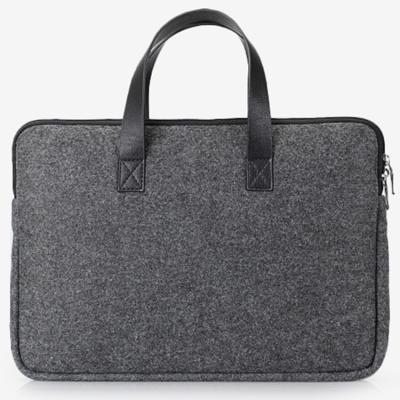 China Wholesale Daily Life Robo Custom Felt Bag Business Students High Quality Handmade Laptop Bag Laptop Handbags Felt Bag for sale