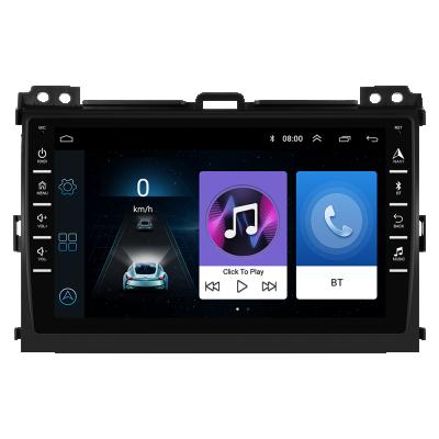 China Android 9.1 HD Mirror Car GPS Radio Player Radio GPS Navigation WIFI Audio Player For Toyota Land Cruiser Prado 120 2004-2009 for sale