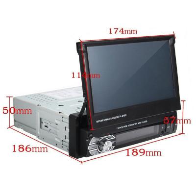 China Stereo 7 In-Dash Autoradio BT MP5 Player 1Din Autoradio Retractable Car Stereo Audio SD/USB/AUX/FM for sale