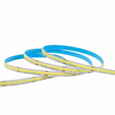 China Accessible Adjustable Flexible Led Strip 24v 12v 380Leds/M LANDSCAPE COB CCT Dimmable For Decoration for sale