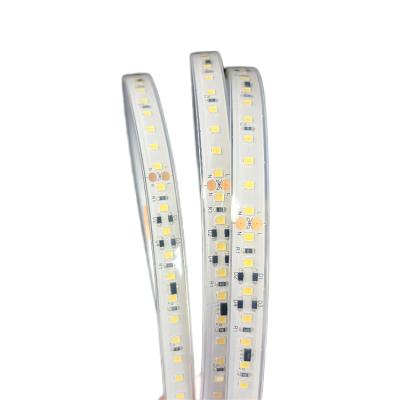 China No need led power supply 3000k super bright white 4000k 6000k led strip light 220v 110v 145lm/w for home decoration IP67 IP68 led strip light for sale