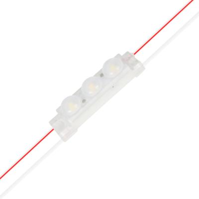 China INGAN High Brightness IP68 Waterproof 12v Mini 2835 Led Module 3 With Lens Advertising Decoration Lights for sale