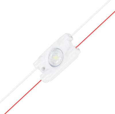 China INGAN outdoor waterproof 2835 single color 12V led backlight injection led module 1.5w for lightbox for sale