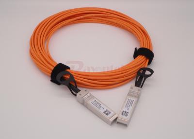 China Data Com SFP+ 10Gbase AOC , OM2 8M Length Optical Cable with SFP+ Connecction for sale