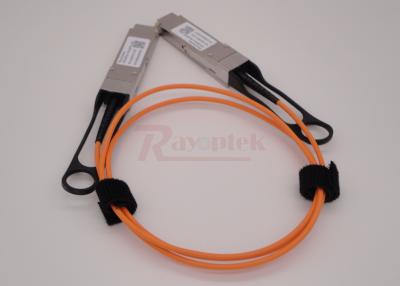 中国 ネットワーク伝達 40G 光ケーブル QSFP+ の形式要素の標準的な長さ 5M 販売のため