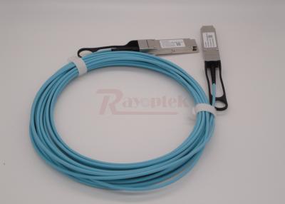 China Cabo ativo de QSFP28 AOC com o transceptor QSFP28 à venda