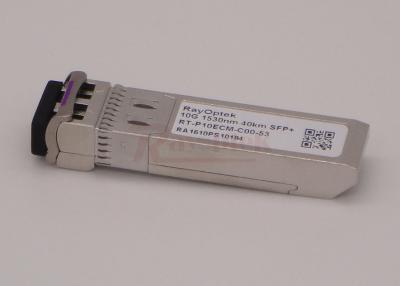 China Hohes leistungsfähiges optisches Modul-Monomode- 40km 1530nm 10G SFP+ CWDM zu verkaufen