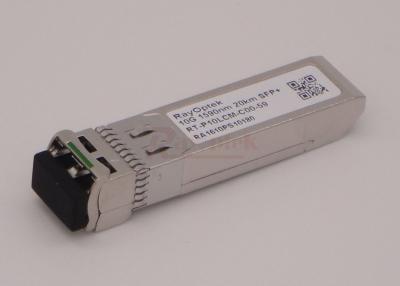 Κίνα 10Gb SFP συν την οπτική ενότητα 20km WDM SFP+ διπλό LC CWDM 1590nm προς πώληση