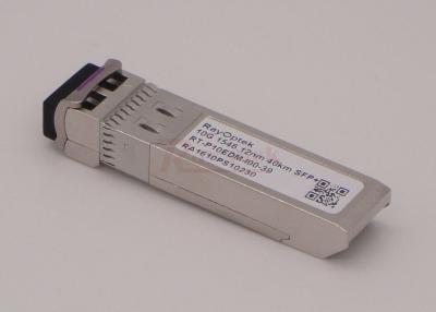 Китай Весьма совместимый приемопередатчик 10G DWDM SFP+, модуль 80KM 1546.12nm OC-192 SFP+ продается