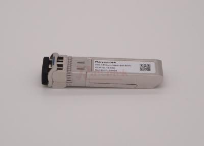 China 10G Ethernet SFP+ Optical Module Single Mode 10km Reach Cisco Compatible for sale