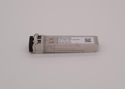 China Data Center SFP+ Optical Module Transceiver 10GBASE LC 80km Transceiver for sale