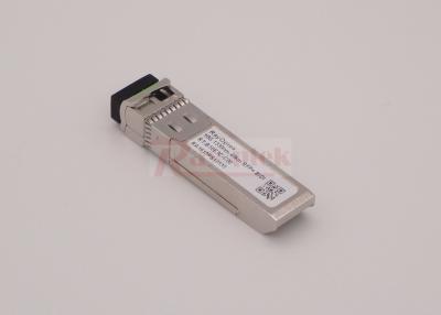 中国 単信 LC SFP+ 二方向 ER 40km BIDI の光学トランシーバー モジュール 10G 販売のため