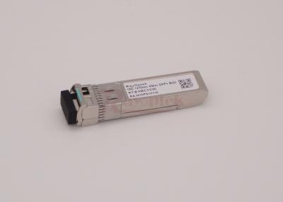 China 10Gb FTTH Bi-directional Optical Transceiver 10G 1270nm / 1330nm 40km WDM BIDI SFP+ for sale