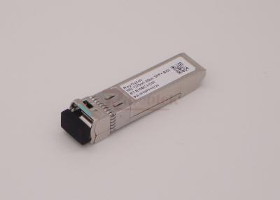 China WDM óptico unimodal del transmisor-receptor Tx1270nm 10G BIDI SFP+ de los 60km BIDI en venta