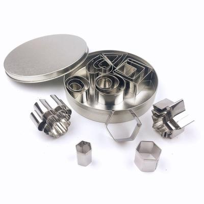 China Supplier Sustainable Christmas Chinese Cookie Mold Stainless Steel Cookie Mold Diy Model for sale