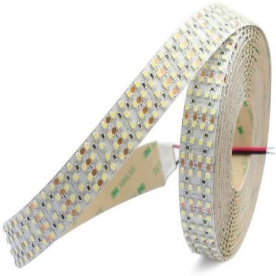 China DC24V LANDSCAPE quad row smd3528 hot sale industrial lighting brightest flexible led strip light for commercial for sale