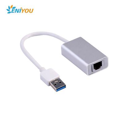 China LAPTOP oem manufacturer usb 3.0 to lan rj45 ethernet gigabit adapter for sale