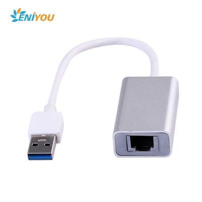 China External LAPTOP USB 3.0 LAN Card to RJ45 Gigabit Ethernet Network Adapter for sale