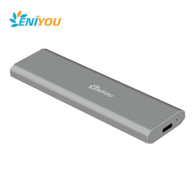 China USB 3.1 Gen2 To SATA C USB3.1 Aluminum Type To NVME ENCLOSURE M2 SSD Case HDD Slot Enclosure NVME SSD Enclosure for sale