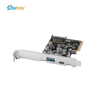 China High Quality PCB Board Manufacturer PCI Express Supply Computer Card to Type-A and Type C Gen2 10G USB 3.0 USB 3.1 Express Card for sale