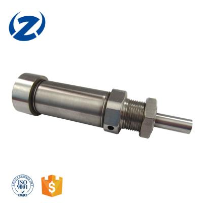 China Factory Small CNC Stainless Steel Micro Part Compressed Pneumatic ISO Mini Air Cylinder for sale