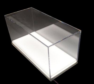 China BSCI Viable Factory LED Acrylic Display Box for sale