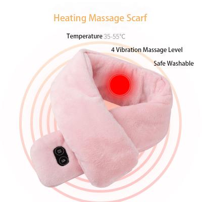 China High Quality Neck Massager Hot Scarf Neck Massager With Intelligent Heating Shiatsu Neck Massager My Choice Heating for sale