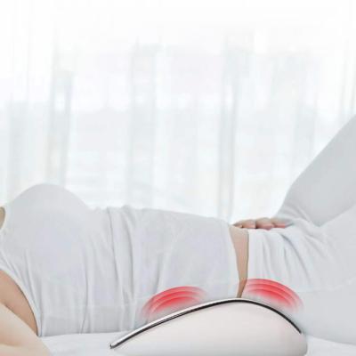 China Waist Back Pain Relief Lumbar Support Cushion Pillows Support Rest Correct Pillow Back Posture Lumbar Traction Device for sale